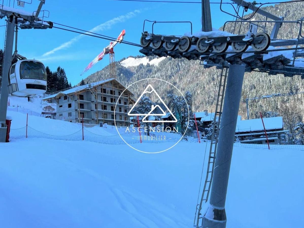 Dans Residence Neuve Le Snow Roc Sur Les Pistes, Grand Studio Cosy 5 Pers Avec Terrasse Panoramique, Sauna, Wifi Сен-Жан-д'Ольп Экстерьер фото