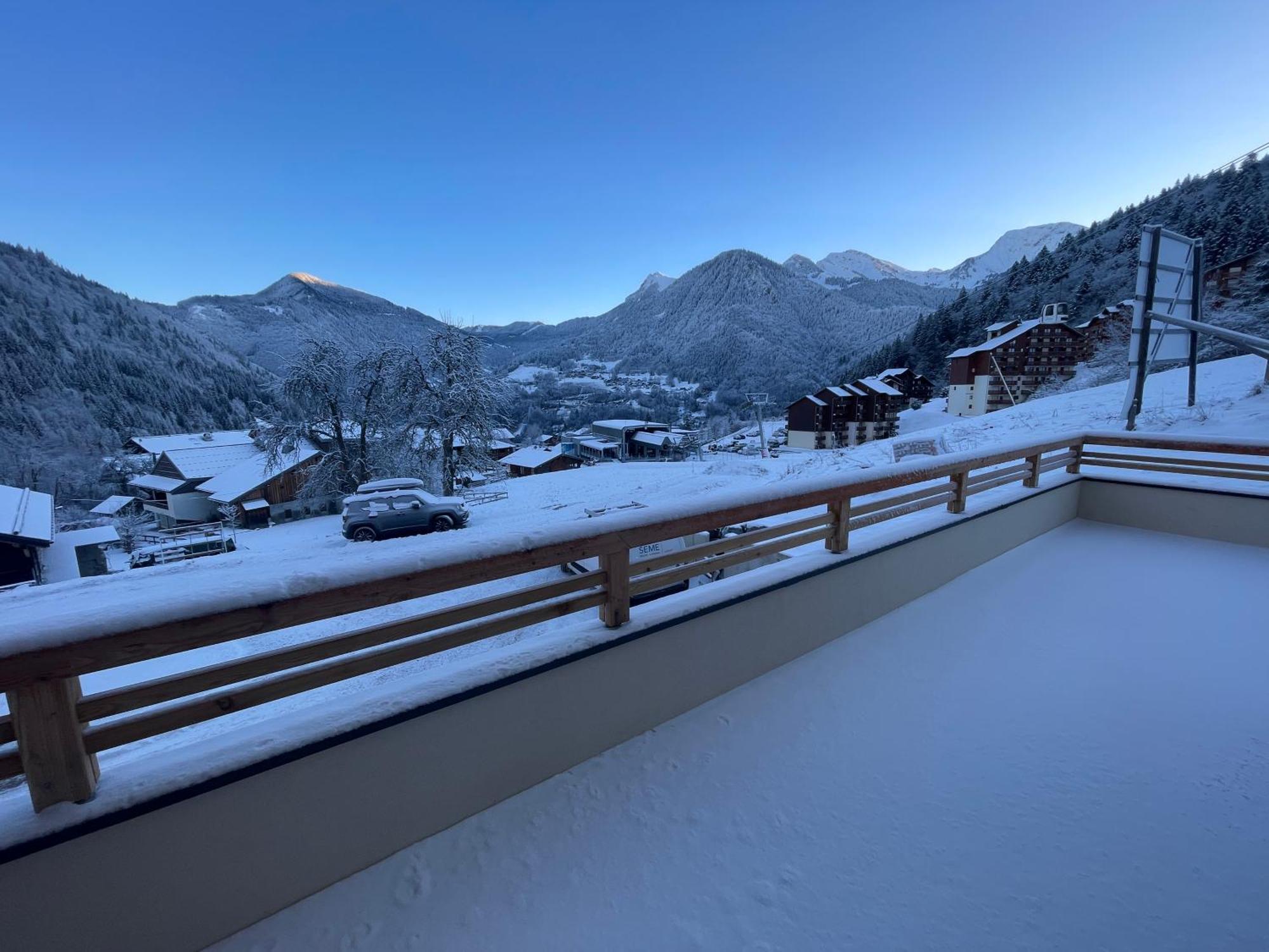 Dans Residence Neuve Le Snow Roc Sur Les Pistes, Grand Studio Cosy 5 Pers Avec Terrasse Panoramique, Sauna, Wifi Сен-Жан-д'Ольп Экстерьер фото