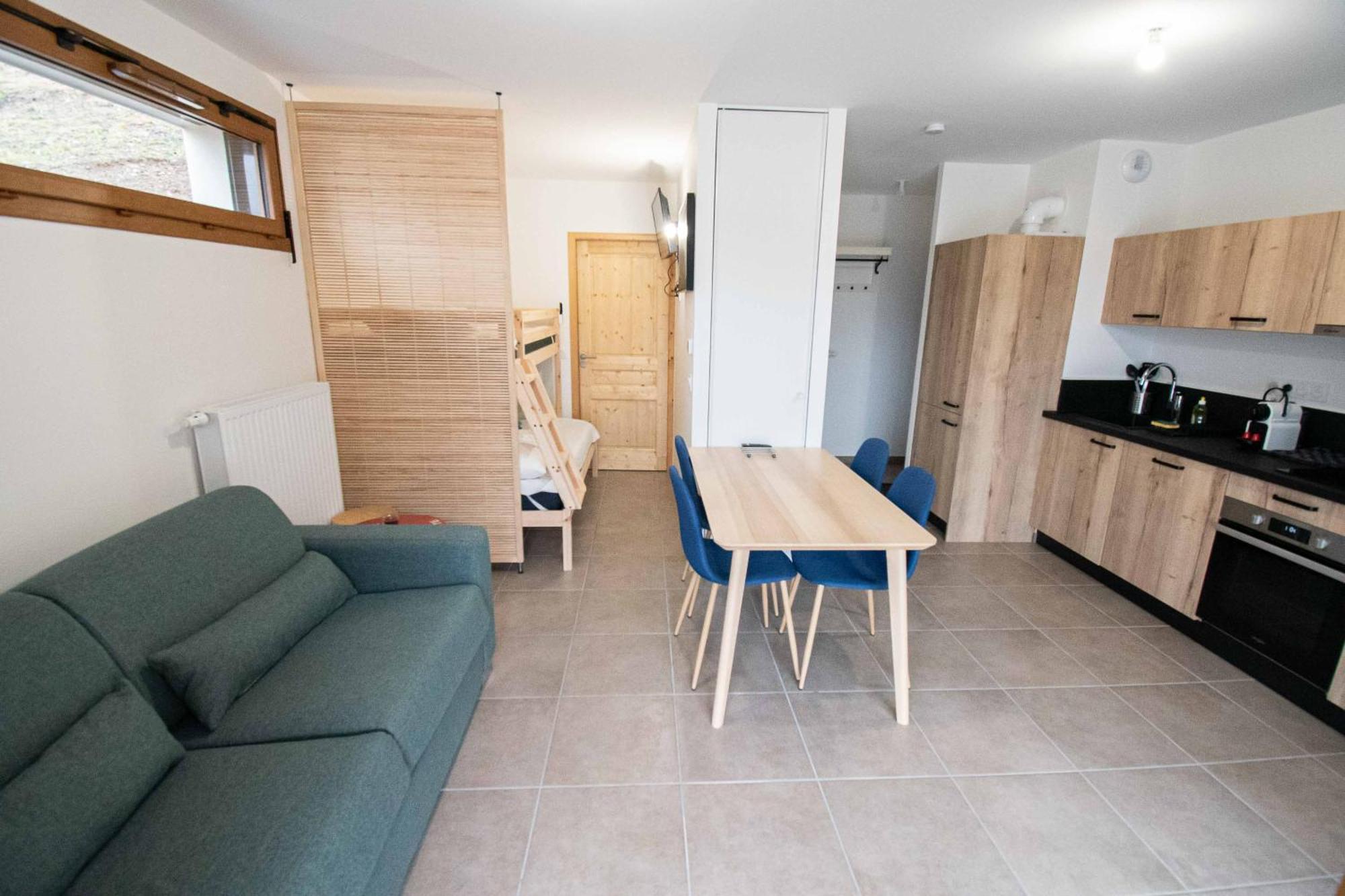 Dans Residence Neuve Le Snow Roc Sur Les Pistes, Grand Studio Cosy 5 Pers Avec Terrasse Panoramique, Sauna, Wifi Сен-Жан-д'Ольп Экстерьер фото