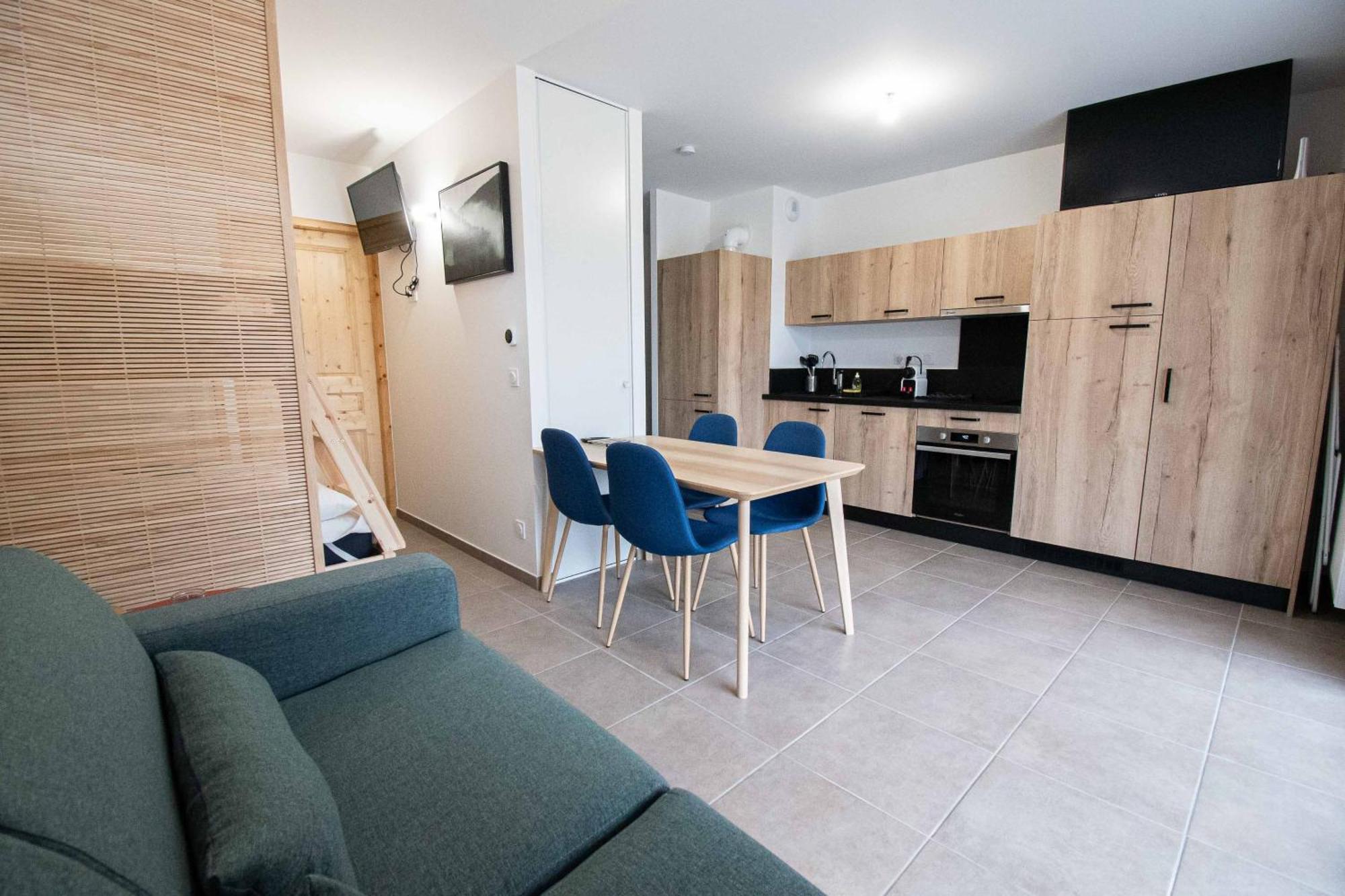 Dans Residence Neuve Le Snow Roc Sur Les Pistes, Grand Studio Cosy 5 Pers Avec Terrasse Panoramique, Sauna, Wifi Сен-Жан-д'Ольп Экстерьер фото