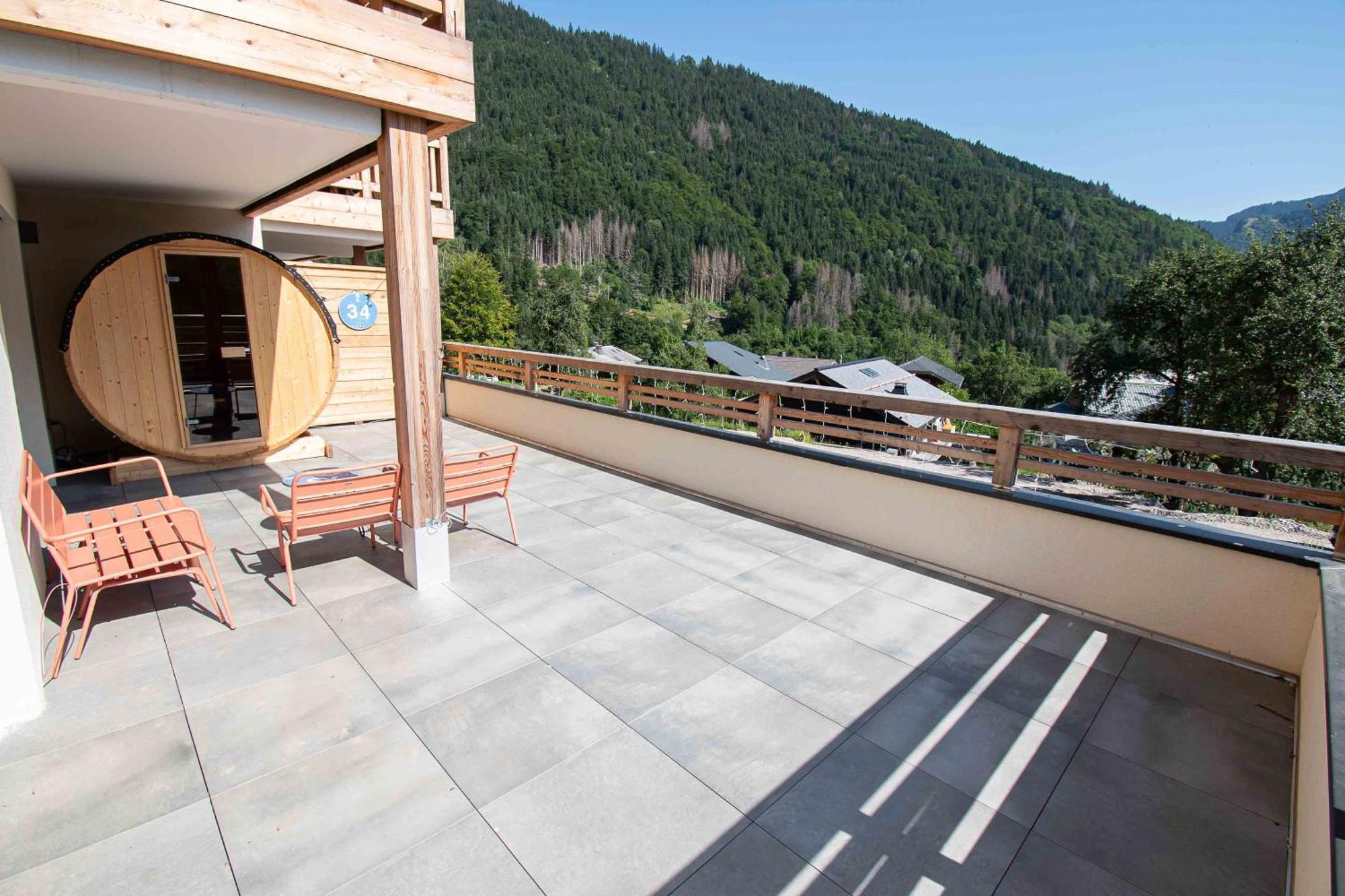 Dans Residence Neuve Le Snow Roc Sur Les Pistes, Grand Studio Cosy 5 Pers Avec Terrasse Panoramique, Sauna, Wifi Сен-Жан-д'Ольп Экстерьер фото