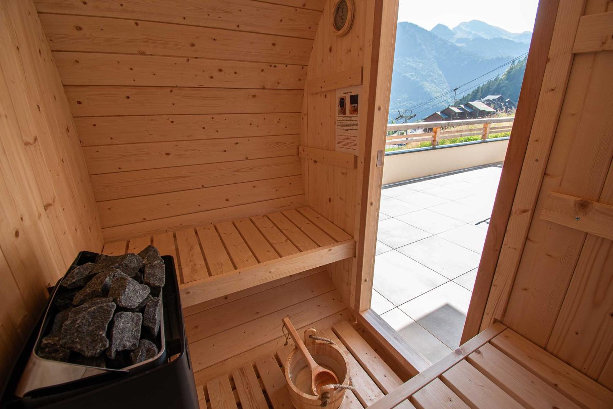 Dans Residence Neuve Le Snow Roc Sur Les Pistes, Grand Studio Cosy 5 Pers Avec Terrasse Panoramique, Sauna, Wifi Сен-Жан-д'Ольп Экстерьер фото