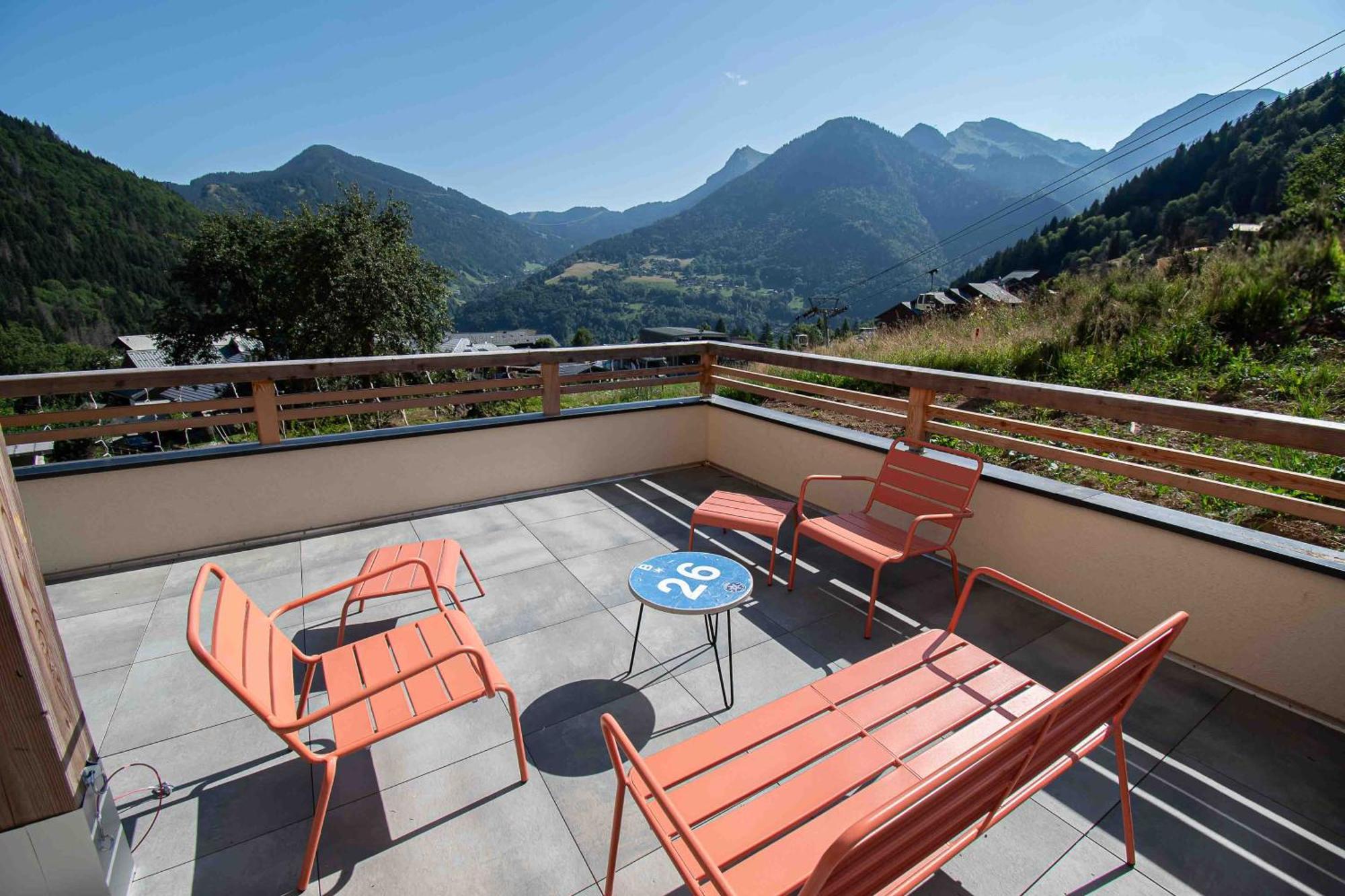 Dans Residence Neuve Le Snow Roc Sur Les Pistes, Grand Studio Cosy 5 Pers Avec Terrasse Panoramique, Sauna, Wifi Сен-Жан-д'Ольп Экстерьер фото